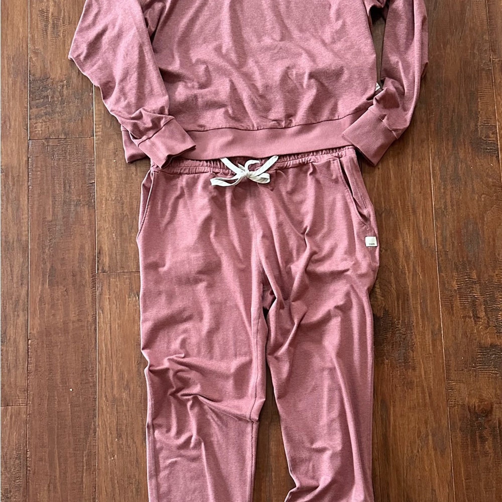 Vuori Pink Jumpsuit